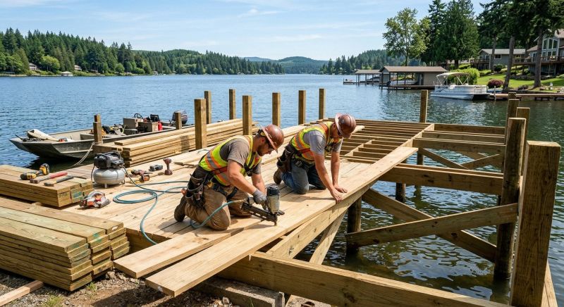 Boat Dock Construction in Overland Park, KS